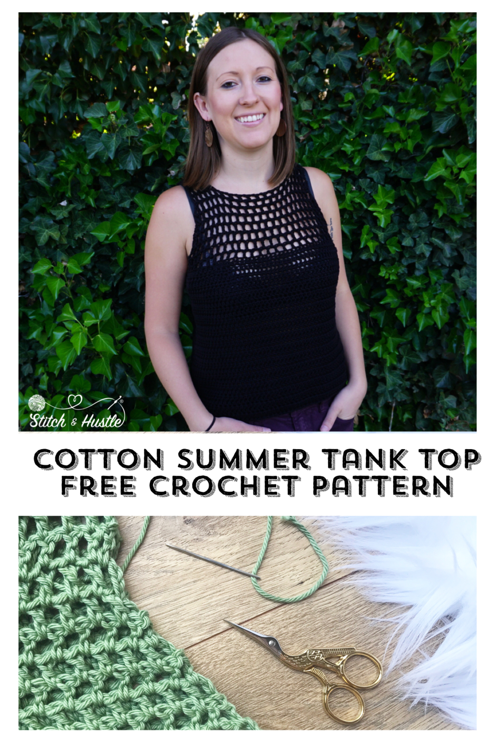 Free Crochet Tank Top Patterns Catalina Crochet Tank Top Free Pattern Stitch Hustle