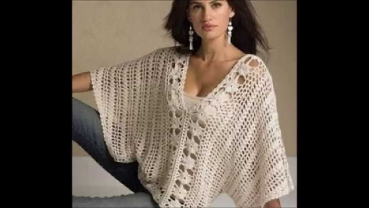 Free Crochet Tunic Patterns Crochet Easy Shrug Or Blouse Free Pattern Youtube
