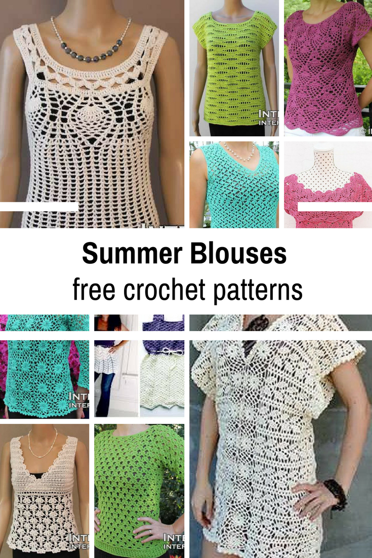 Free Crochet Tunic Patterns Crochet Summer Tops Free Patterns Knit And Crochet Daily