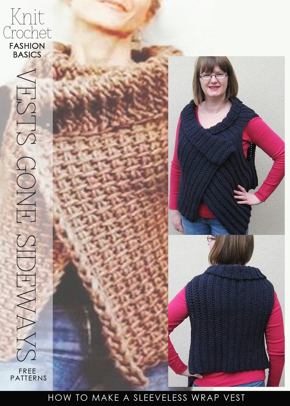 Free Crochet Vest Patterns For Women Diaryofacreativefanatic