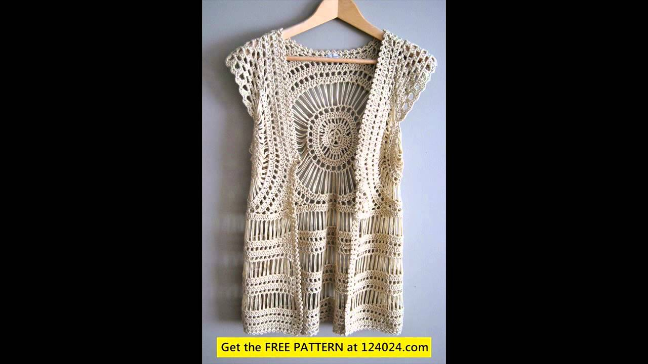 Free Crochet Vest Patterns For Women Easy Crochet Vest Pattern Youtube