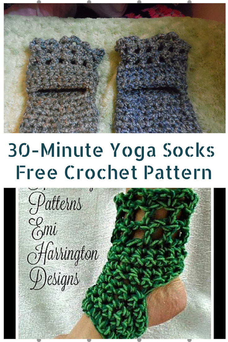 Free Crochet Yoga Socks Pattern 30 Minute Crochet Projects Free Crochet Patterns Page 3 Of 3