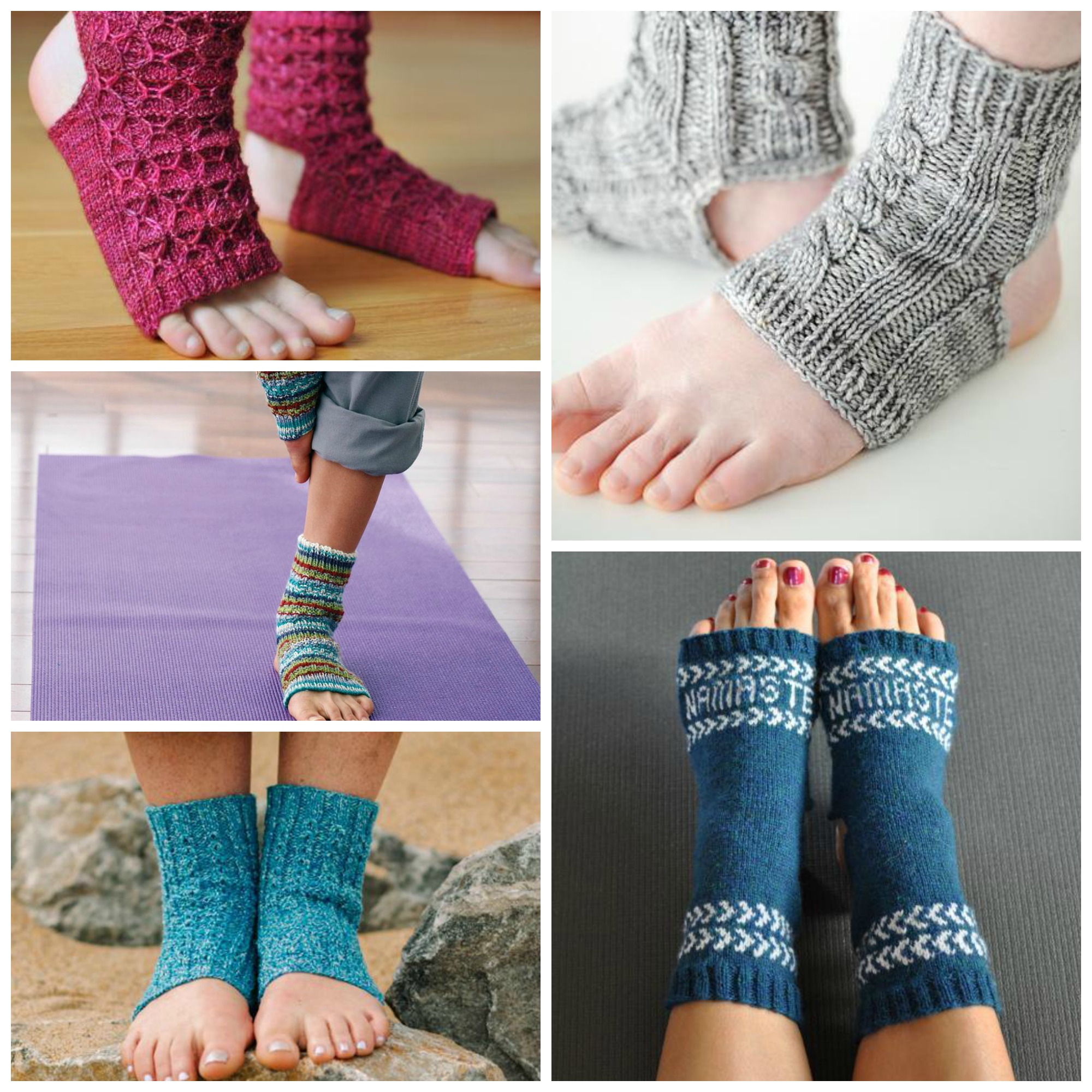 Free Crochet Yoga Socks Pattern Knit A Pair Of Yoga Socks Free Knitting Pattern