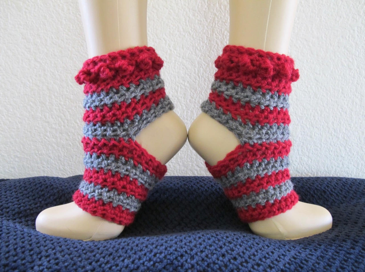 Free Crochet Yoga Socks Pattern Striped Yoga Socks Ankle Warmers Pdf Crochet Pattern