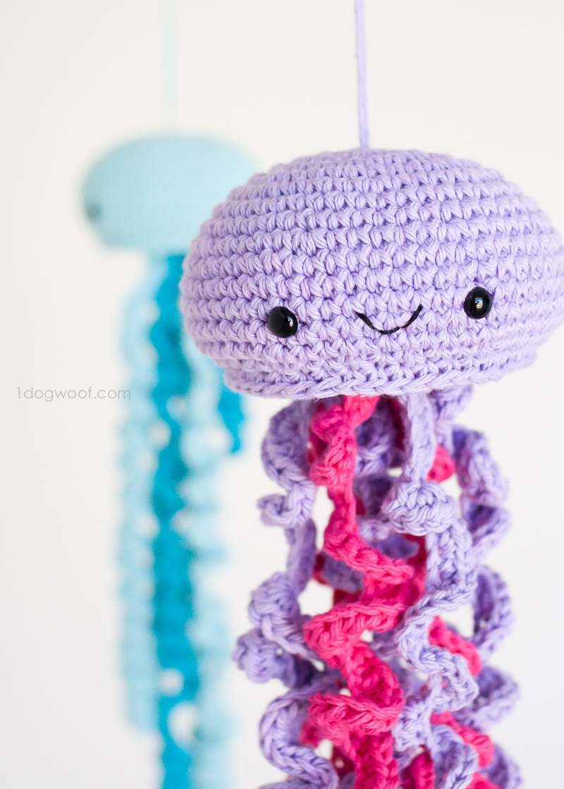 Free Crocheting Patterns Crochet Jellyfish One Dog Woof