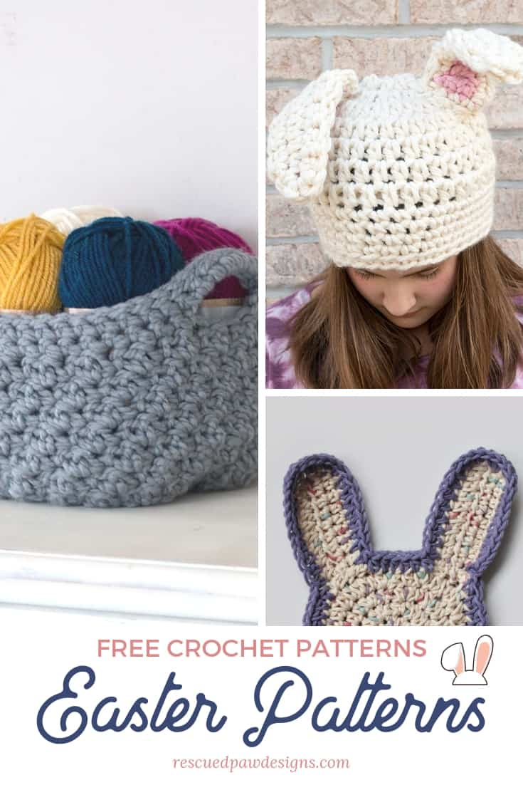Free Easter Crochet Patterns 7 Free Easter Crochet Patterns Rescued Paw Designs Crochet