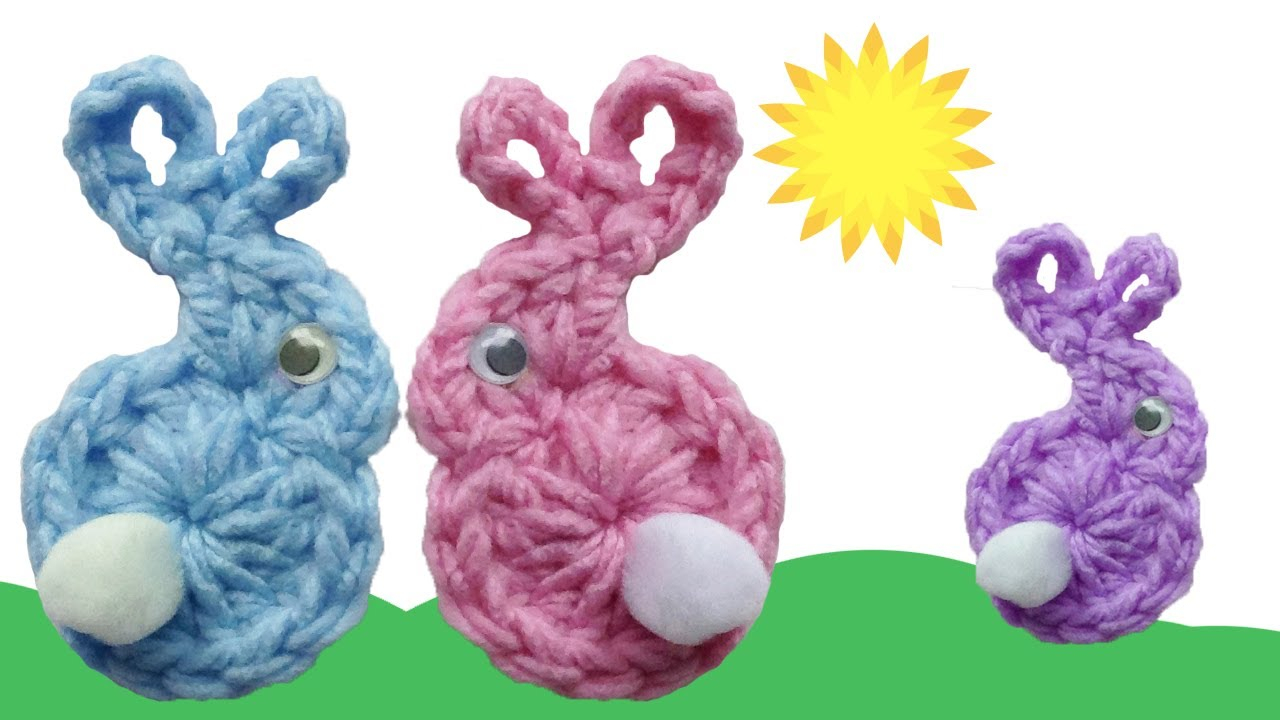 Free Easter Crochet Patterns Easter Bunny Babies Fridgies Free Crochet Pattern Right Handed