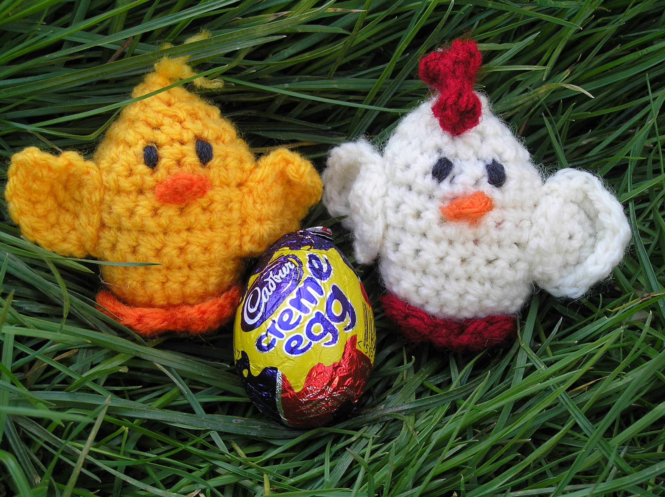 Free Easter Crochet Patterns Free Crochet Pattern Creme Egg Creatures Spinstar Creations