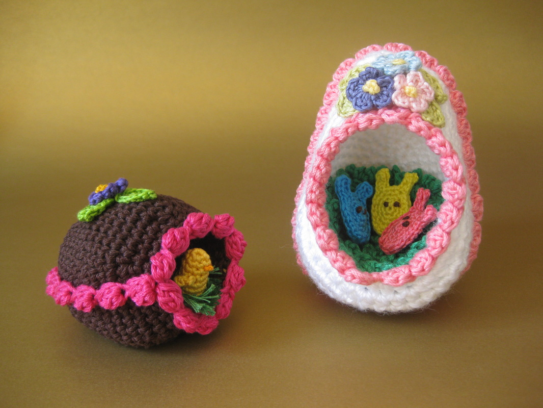 Free Easter Crochet Patterns Panorama Egg Crochet Pattern Crochet Cake Sachets