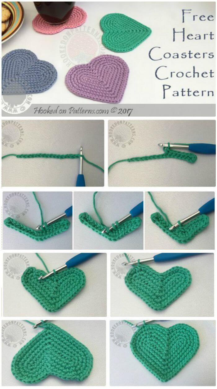 Free Easy Crochet Patterns 70 Easy Free Crochet Coaster Patterns For Beginners Diy Crafts