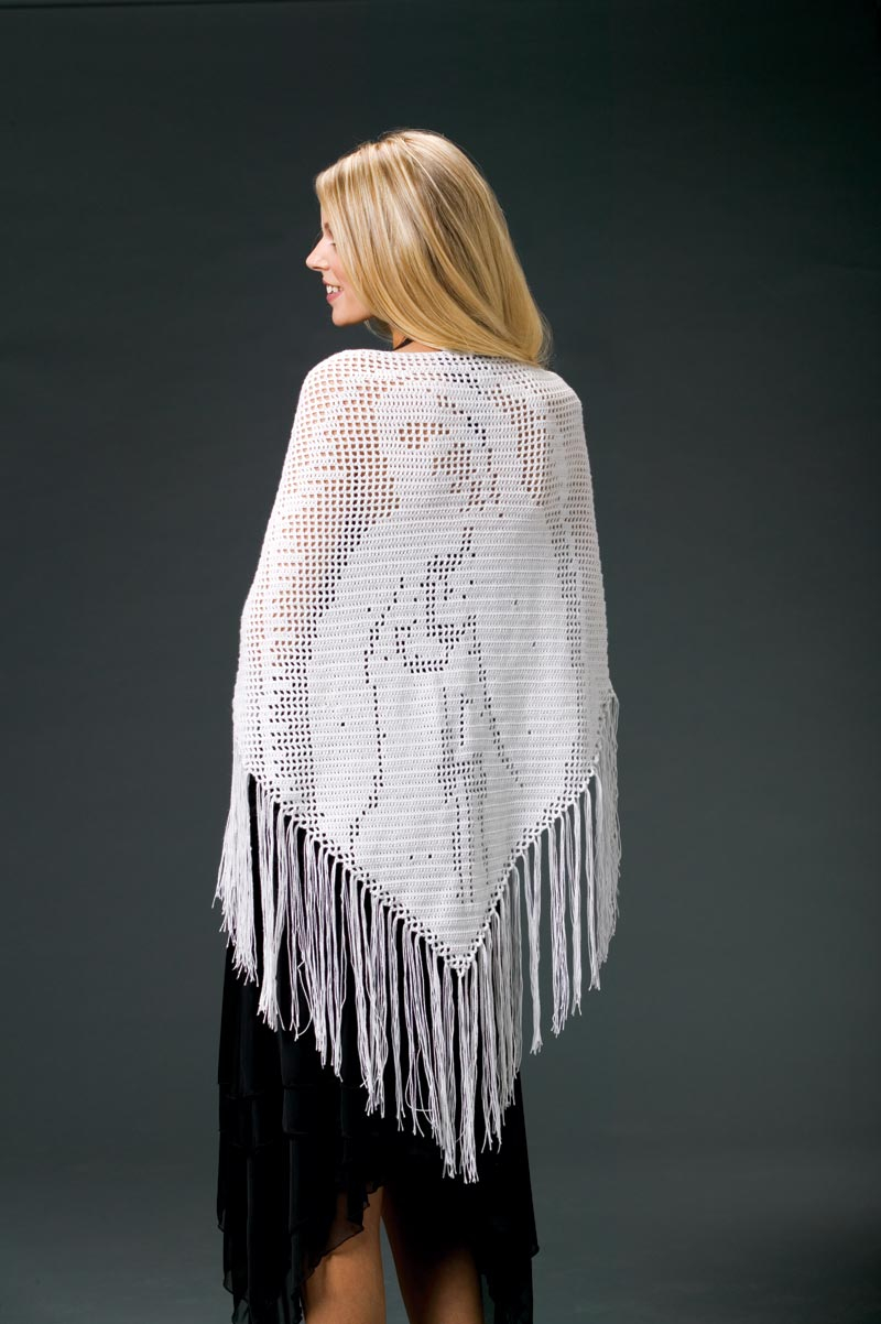 Free Filet Crochet Patterns Blessed Mother Prayer Shawl Free Filet Crochet Pattern Crochetkim