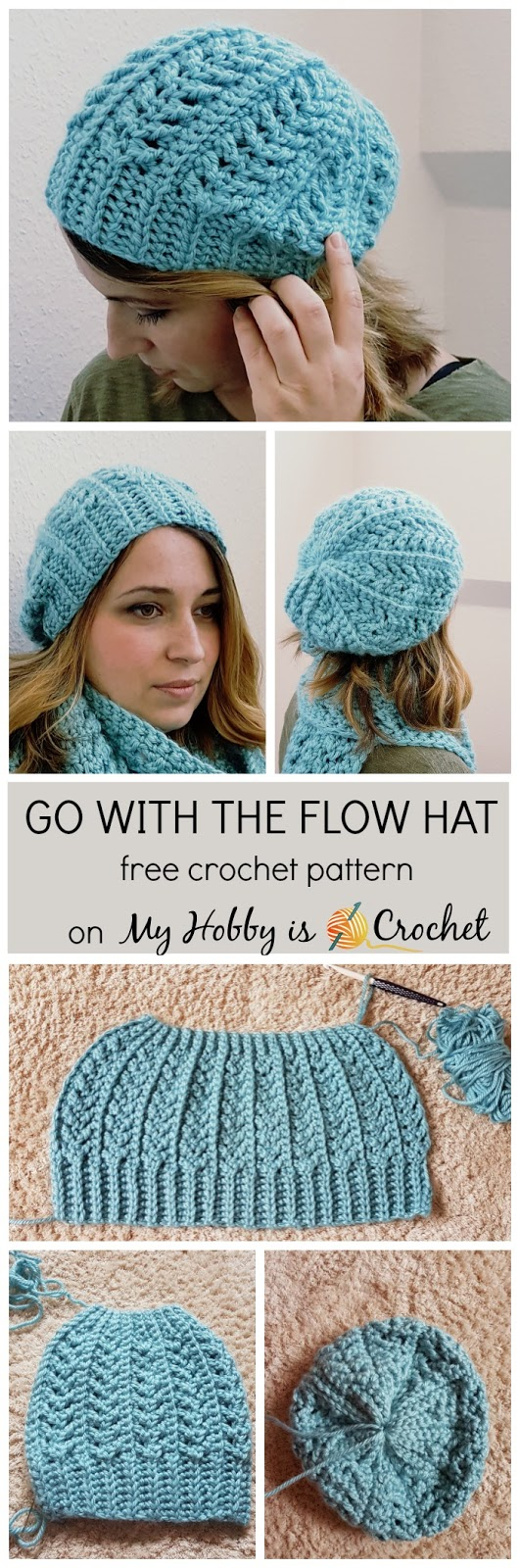 Free Hat Crochet Patterns My Hob Is Crochet Go With The Flow Hat Free Crochet Pattern