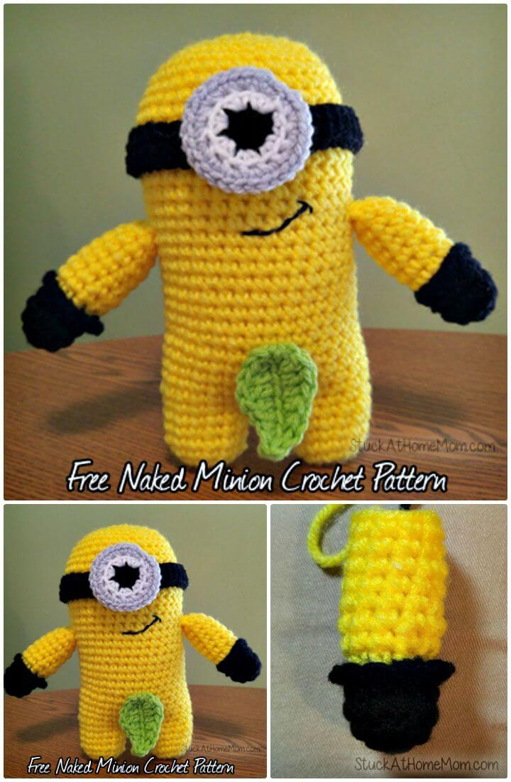 Free Minion Crochet Pattern 24 Free Crochet Minion Patterns Diy Crafts