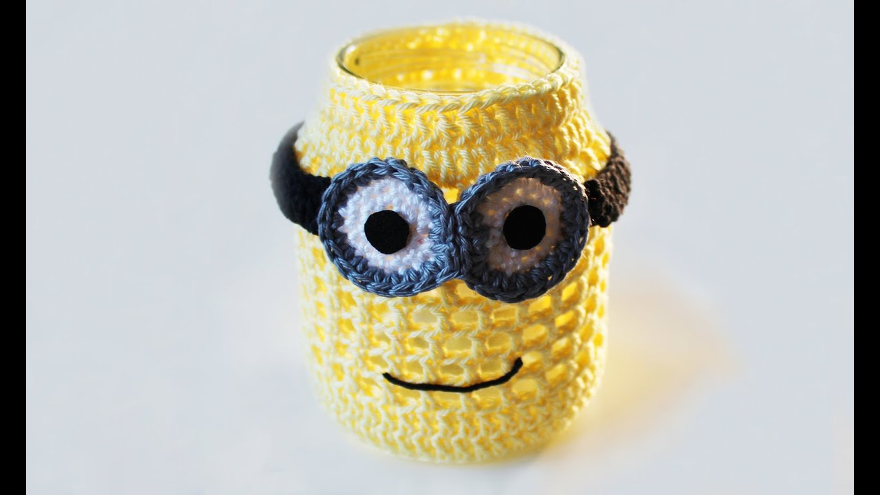 Free Minion Crochet Pattern Diy Tutorial Crochet Minion Jar Free Pattern Youtube