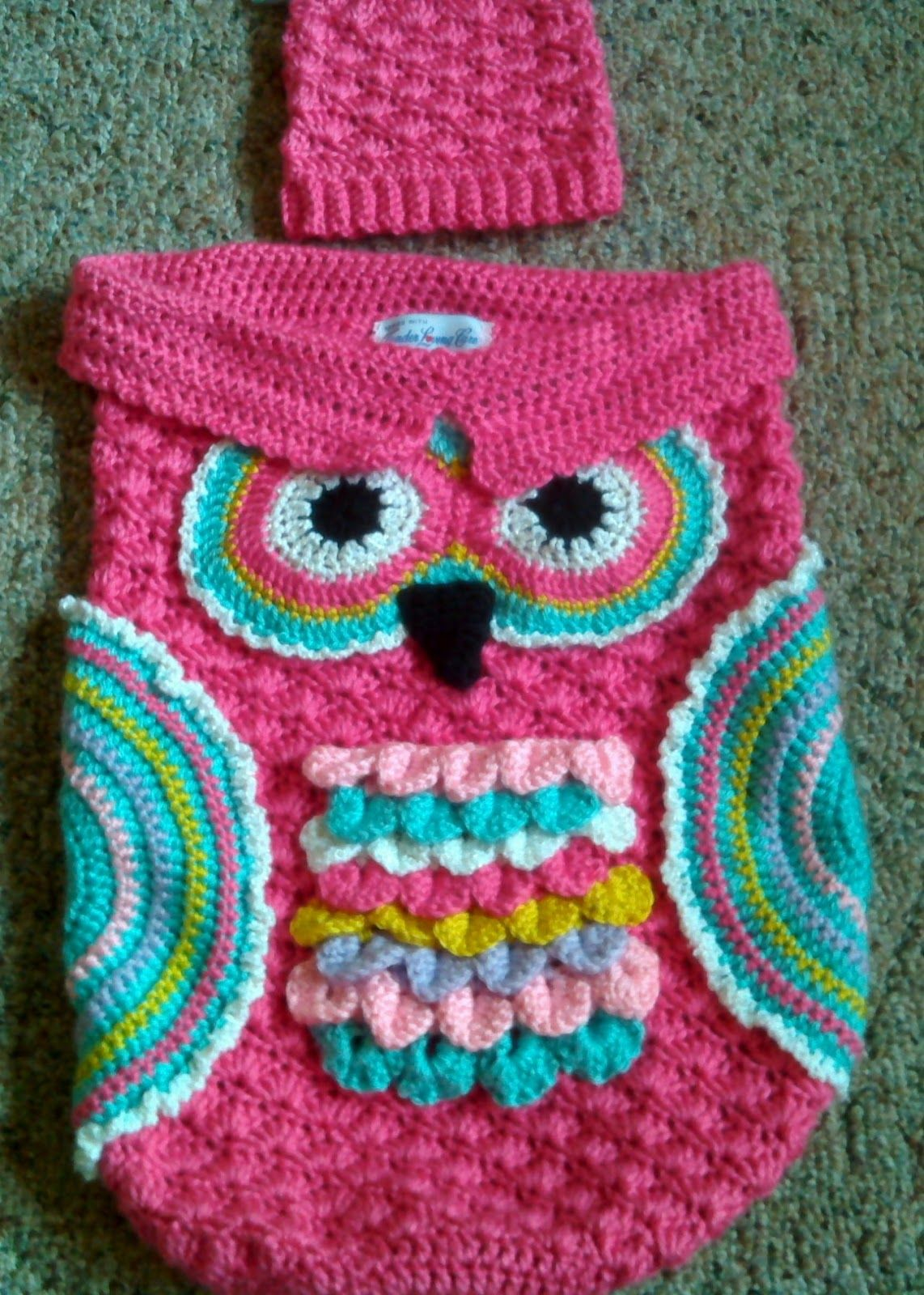 Free Owl Cocoon Crochet Pattern Creative Crochet Becky Crochet Ba Owl Cocoon With Hat In