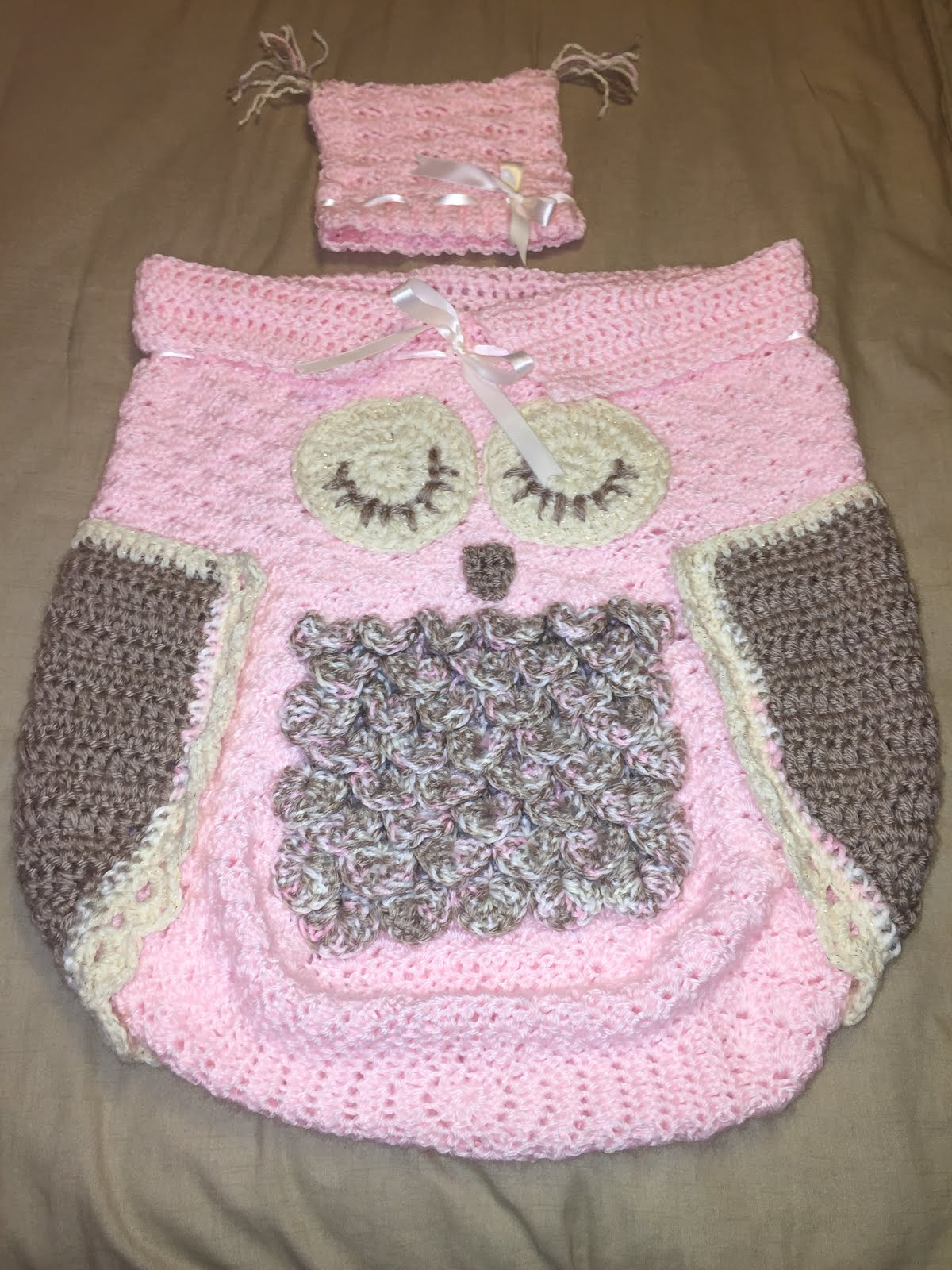Free Owl Cocoon Crochet Pattern Love Amanda Lanae The Owl Cocoon