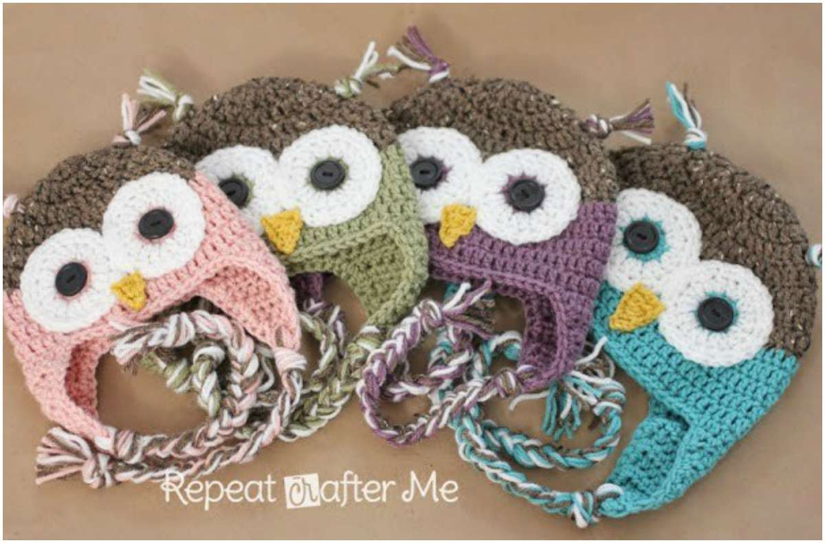 Free Owl Cocoon Crochet Pattern Owl Hat In Newborn Adult Sizes Free Crochet Pattern Your Crochet