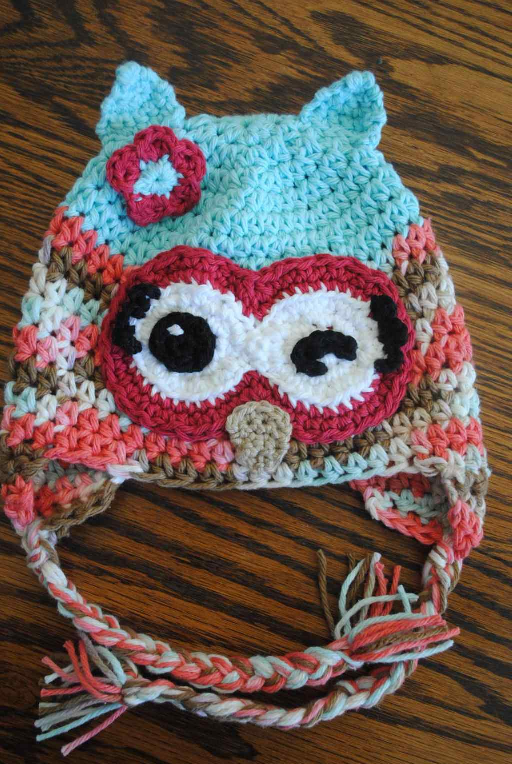 Free Owl Cocoon Crochet Pattern Rachael Whitton Stegmoyer Free Rhpinterestcom Button Crochet Owl Hat