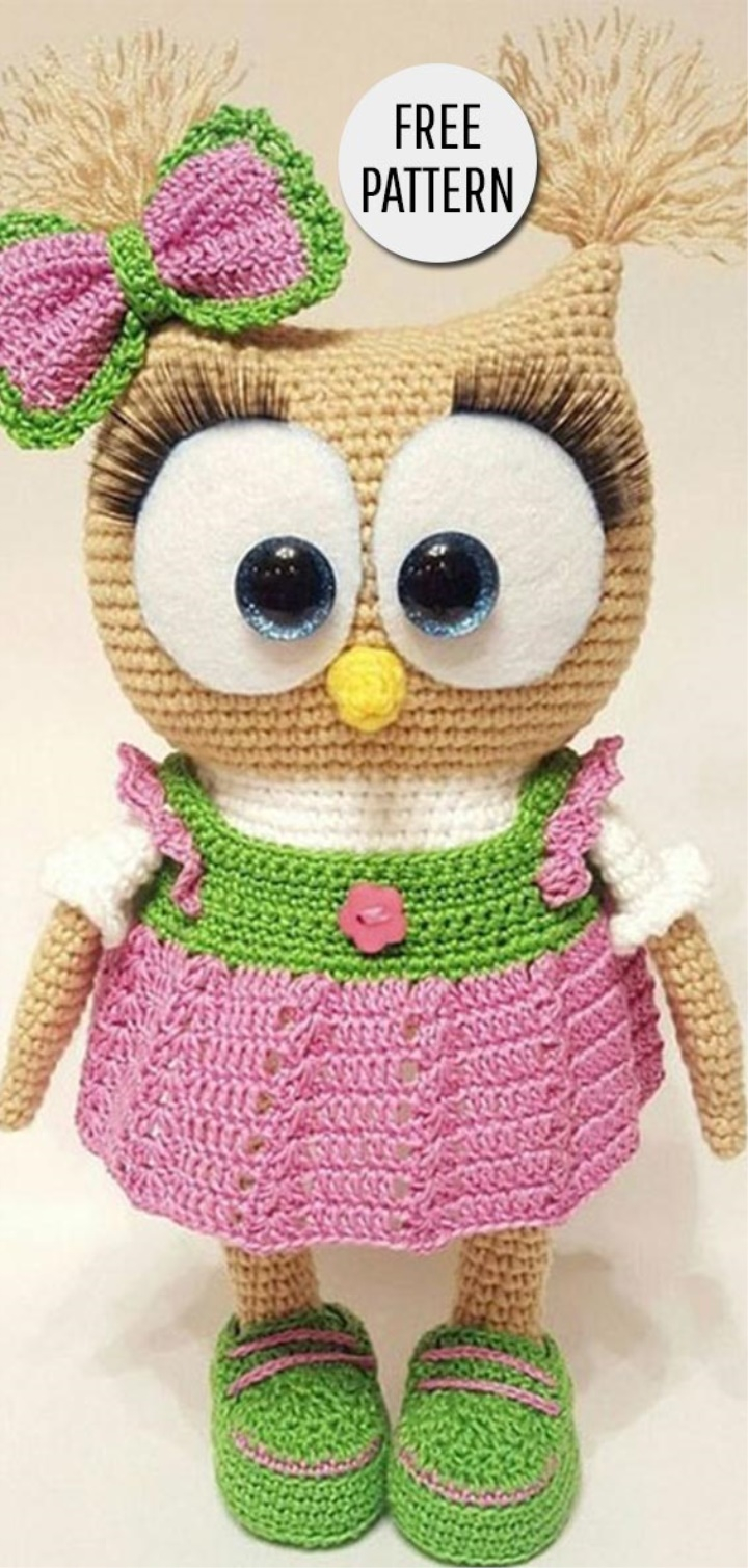 Free Owl Crochet Pattern Amigurumi Owl Free Pattern