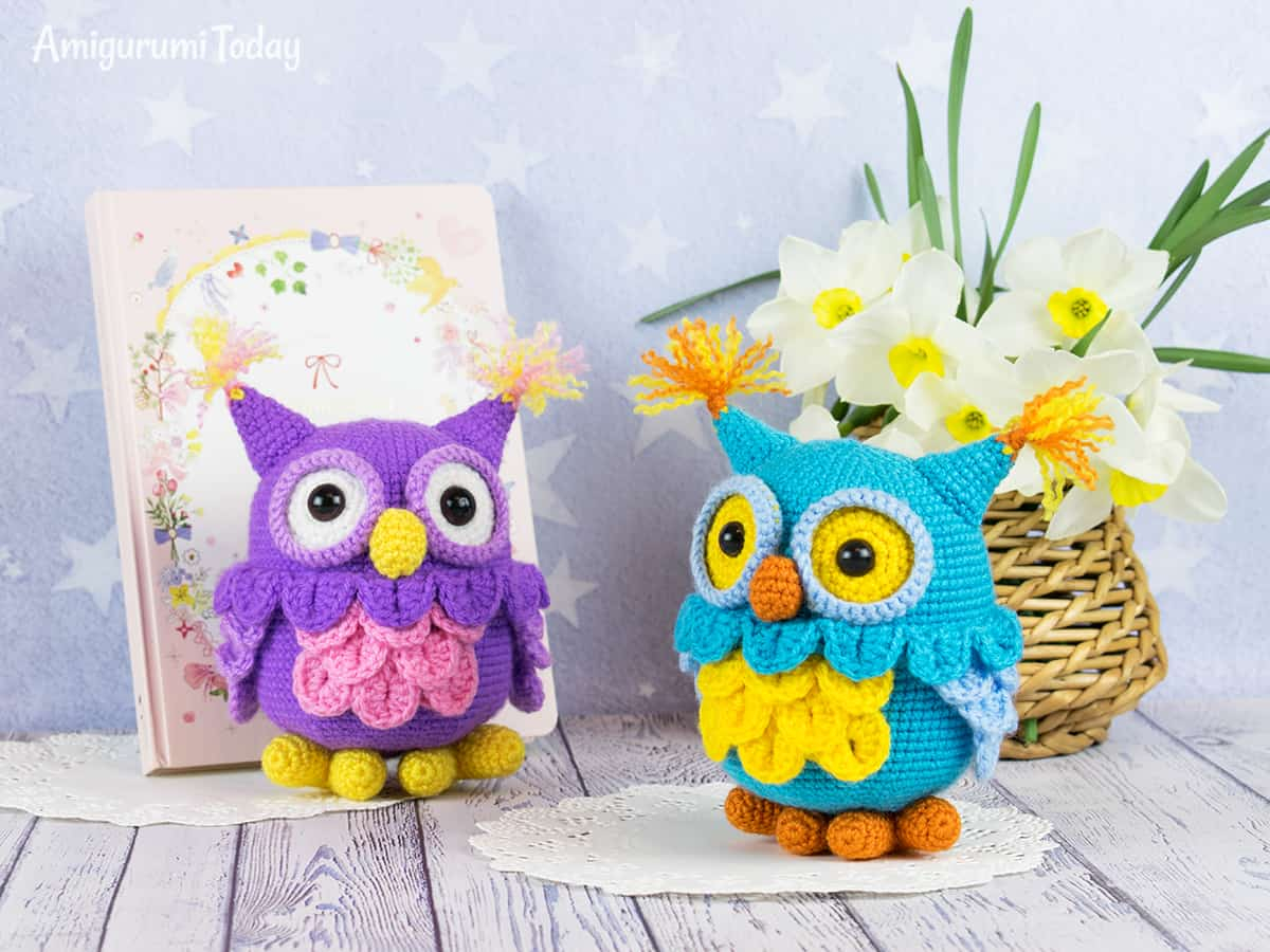Free Owl Crochet Pattern Crochet Owl Amigurumi Pattern Amigurumi Today