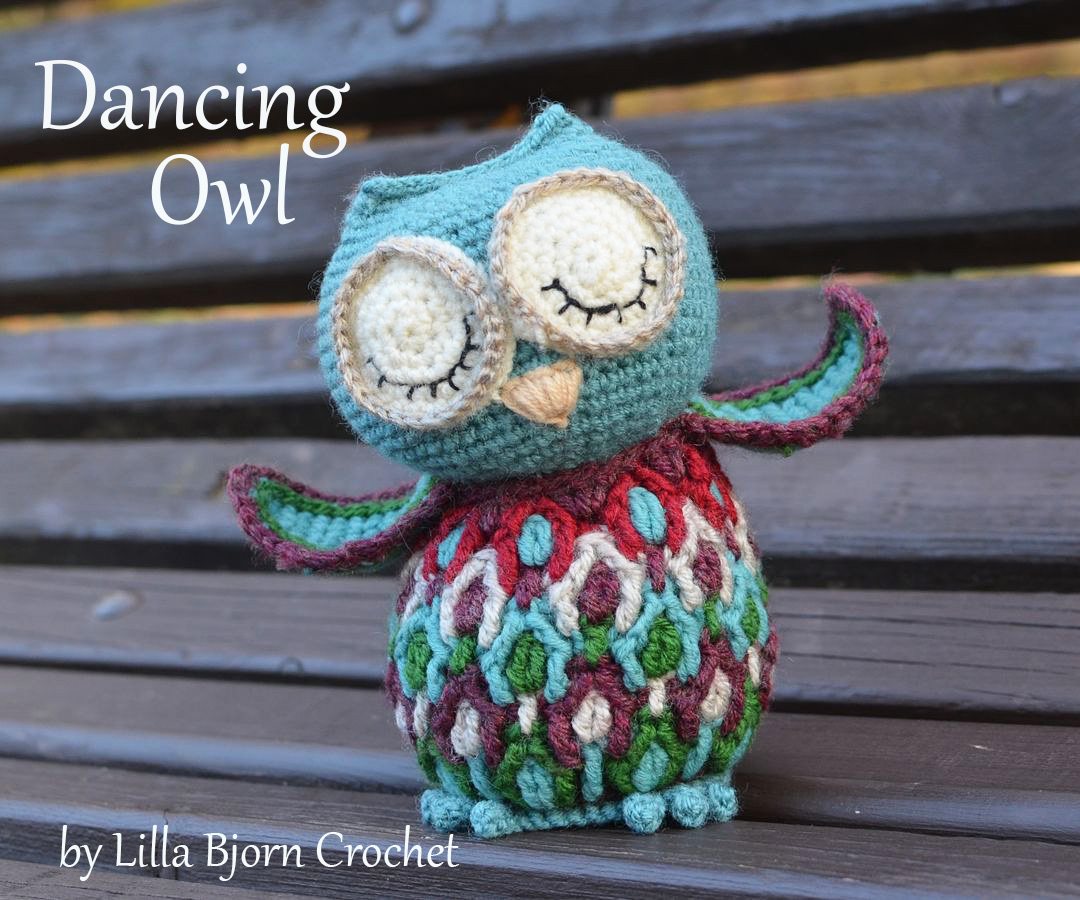 Free Owl Crochet Pattern Dancing Owl Crochet Pattern Lillabjrns Crochet World