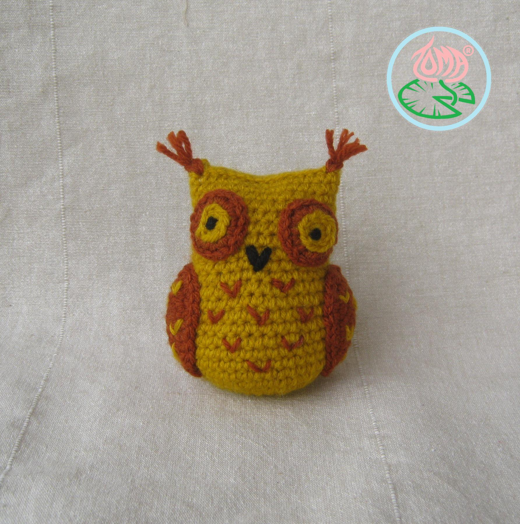 Free Owl Crochet Pattern Free Pattern Amigurumi Sophisticated Owl Toma Creations