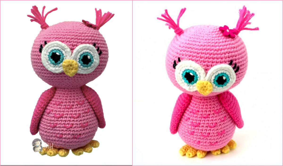 Free Owl Crochet Pattern Pink Owl Amigurumi Free Crochet Pattern Your Crochet
