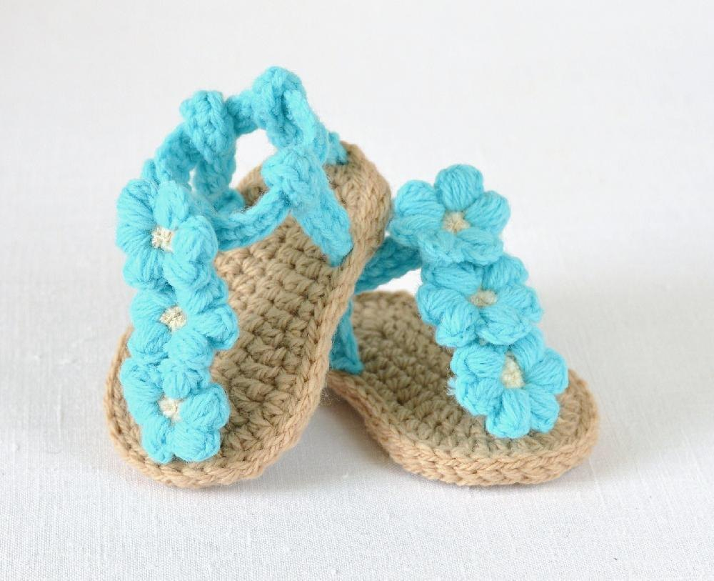 Free Pattern For Baby Sandals To Crochet Best Crochet Ba Sandals Lovecrochet Blog