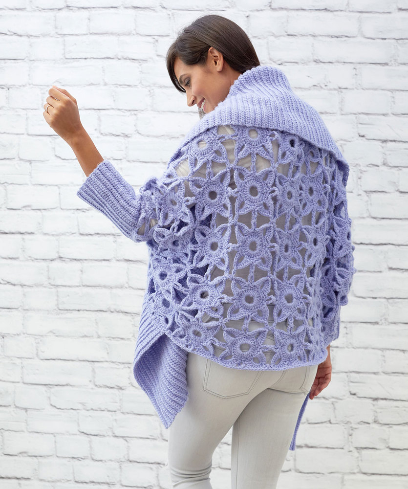 Free Pattern For Crochet Cardigan Granny Lace Crochet Cardigan Free Pattern Crochet Kingdom