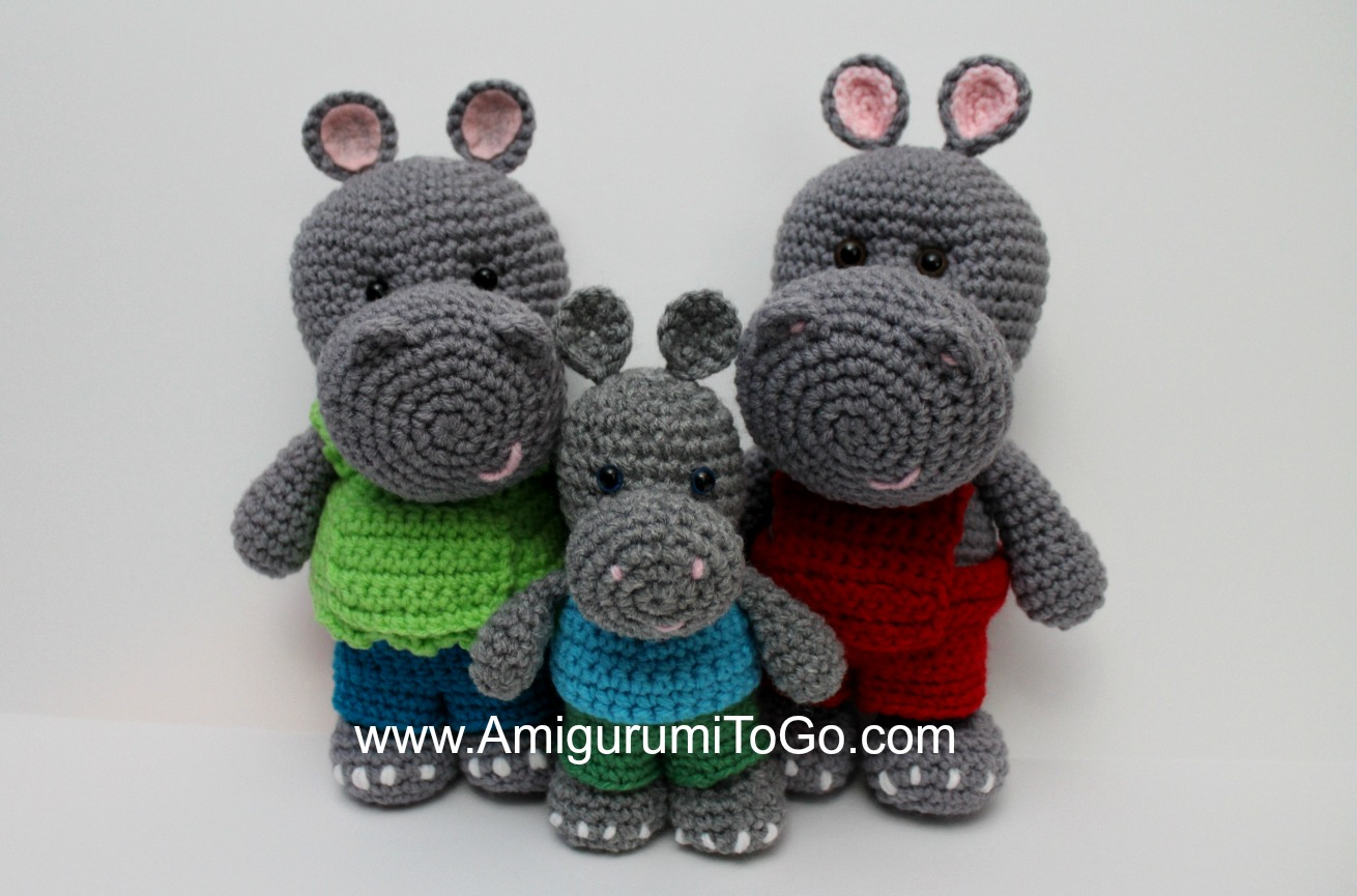 Free Patterns Crochet Crochet Hippo Free Patterns Amigurumi To Go