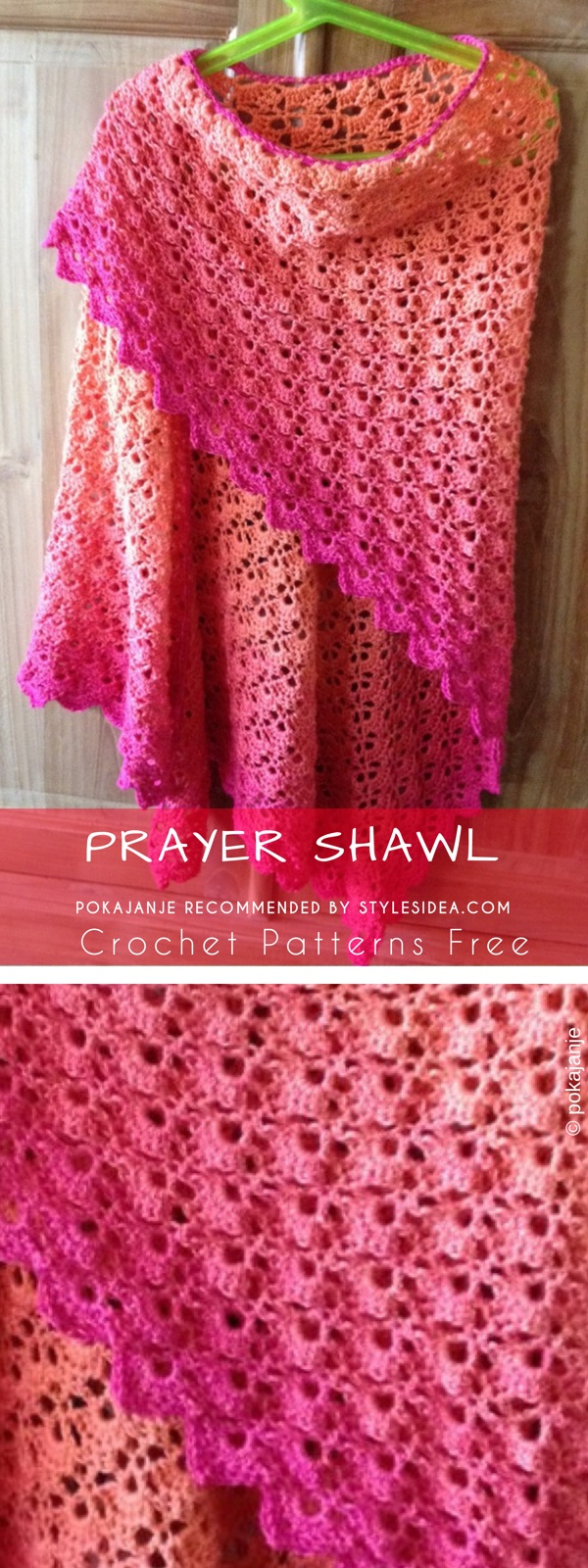 Free Shawl Crochet Patterns Prayer Shawl Crochet Pattern Free Styles Idea