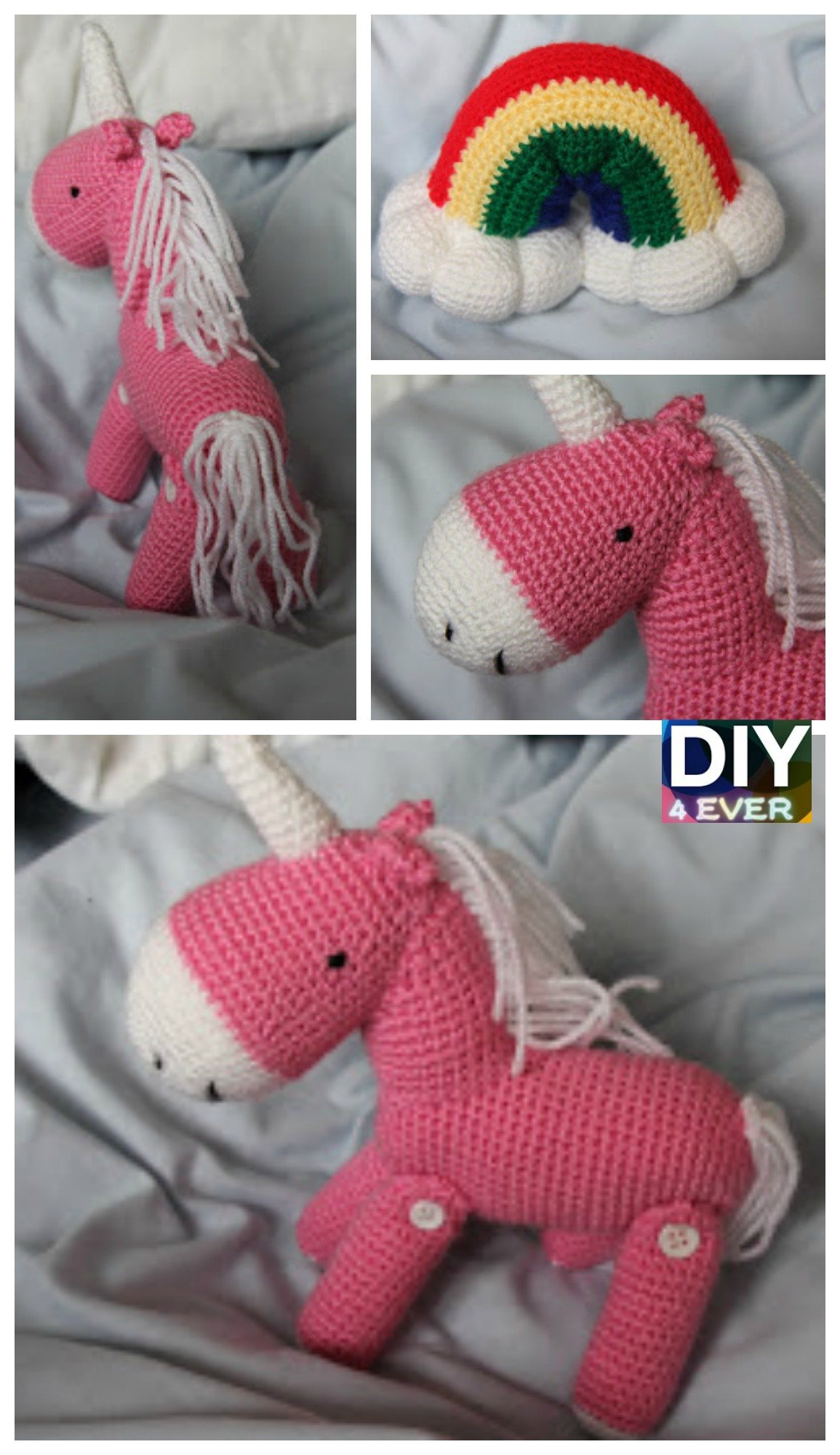Free Unicorn Crochet Pattern 10 Cutest Crochet Unicorn Free Patterns Diy 4 Ever