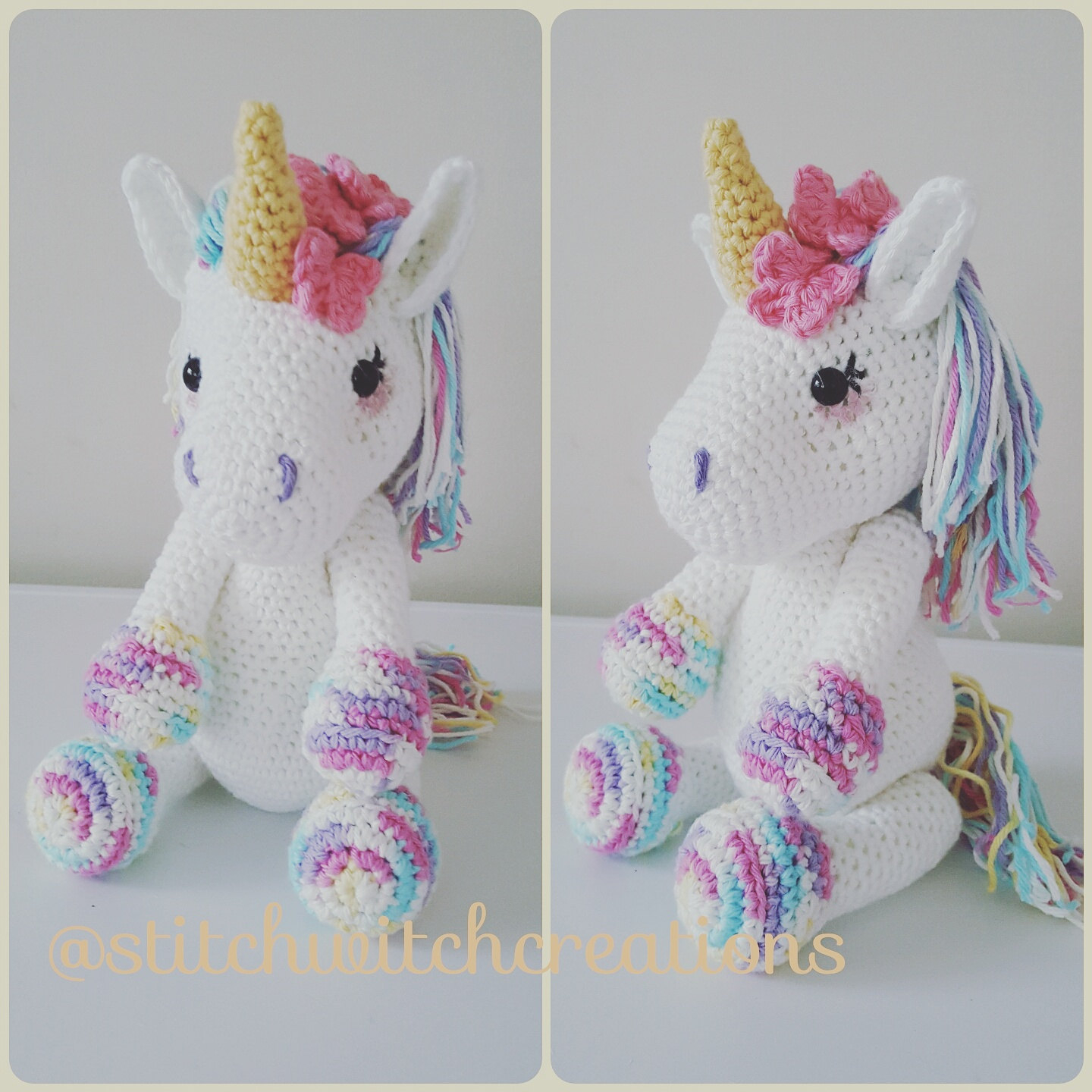 Free Unicorn Crochet Pattern Crochet Pattern For Unicorn Pakbit For