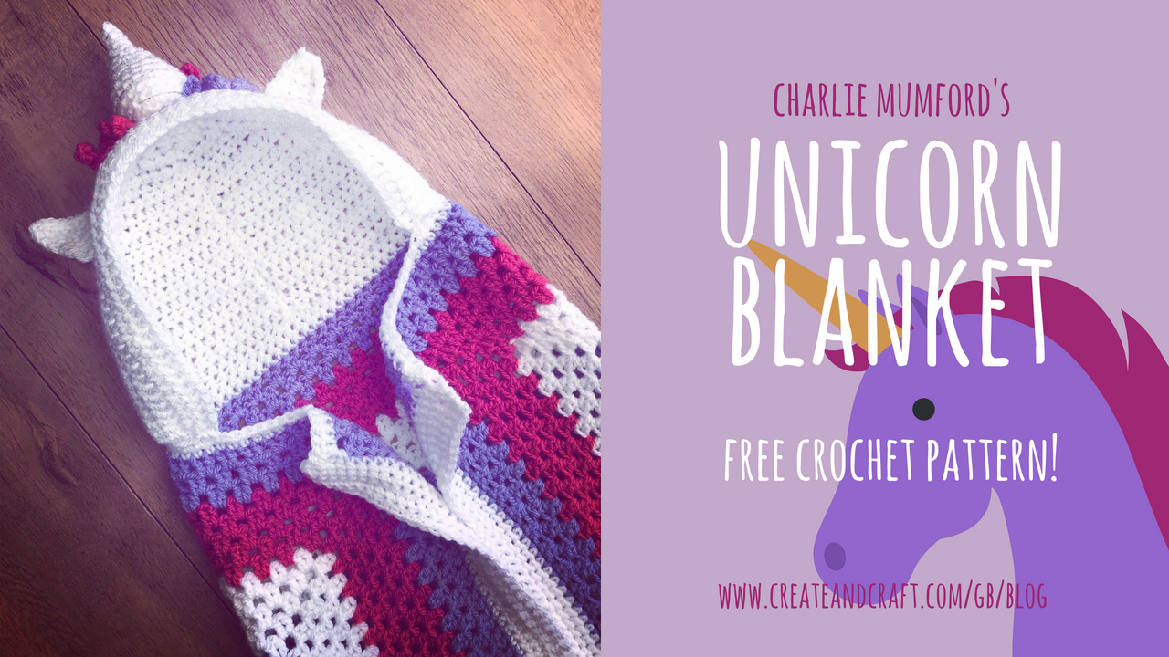Free Unicorn Crochet Pattern Hooded Unicorn Blanket Crochet Your Own With Our Free Pattern
