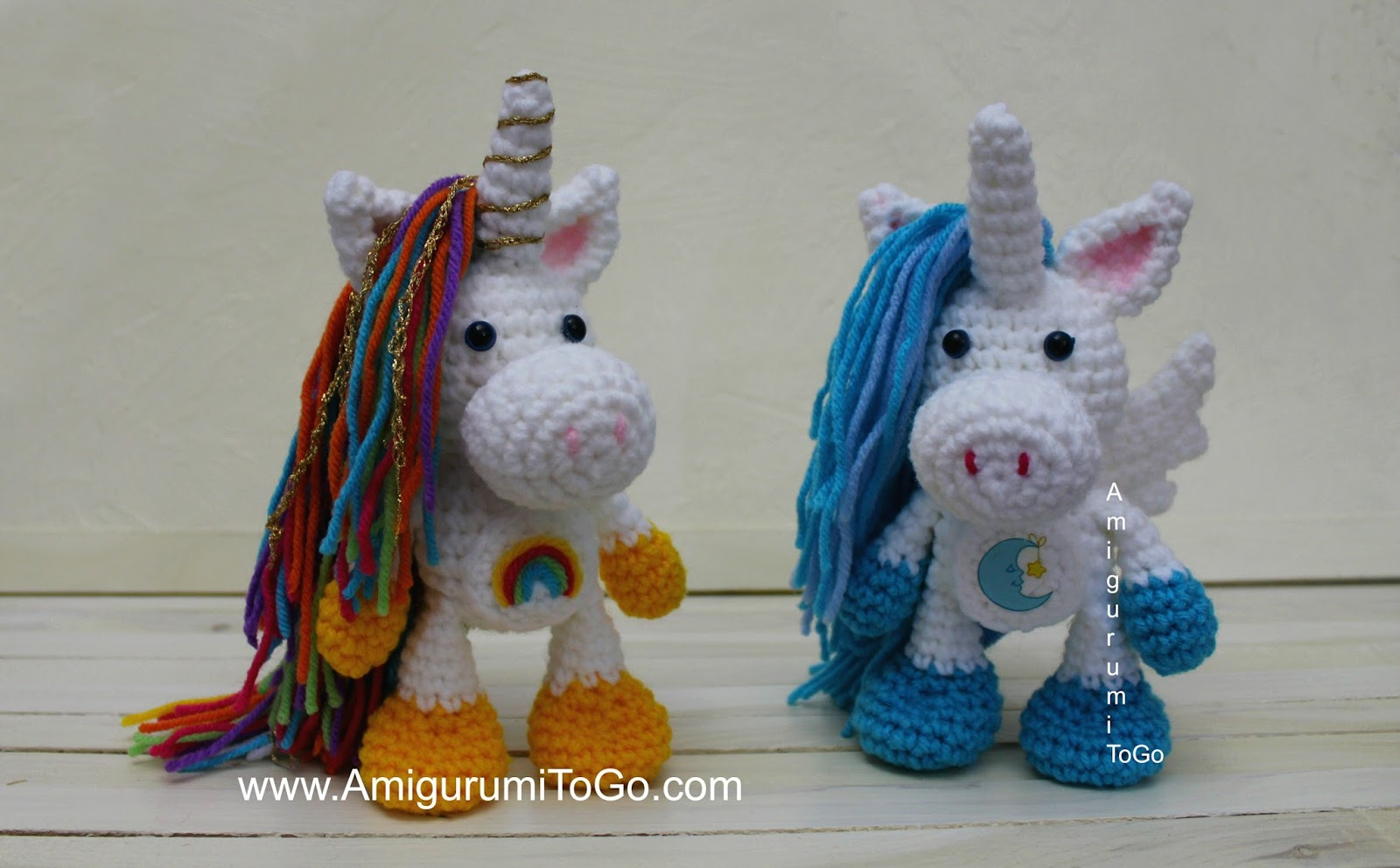 Free Unicorn Crochet Pattern Rainbow Sprinkles The Unicorn Amigurumi To Go