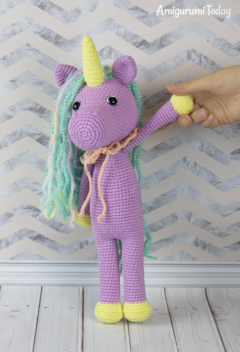Free Unicorn Crochet Pattern Shy Unicorn Amigurumi Pattern Amigurumi Today