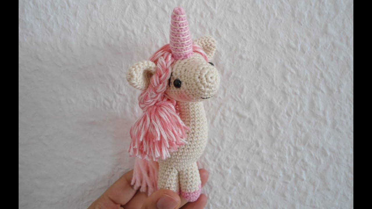 Free Unicorn Crochet Pattern Unicorn Amigurumi Crochet Youtube