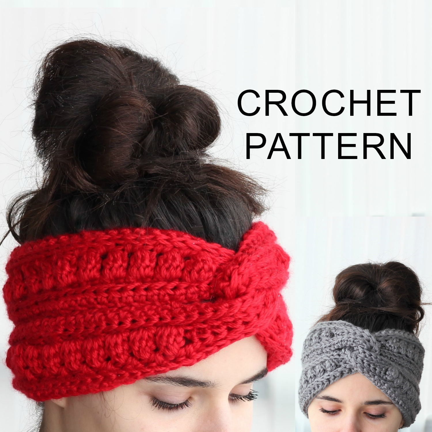 Hair Band Crochet Pattern Aura Headband Ear Warmer Crochet Pattern Pdf The Easy Design
