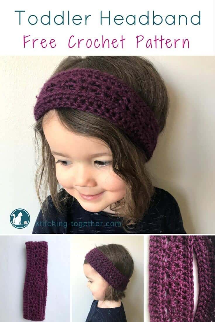 Hair Band Crochet Pattern Coco Crochet Toddler Headband Stitching Together