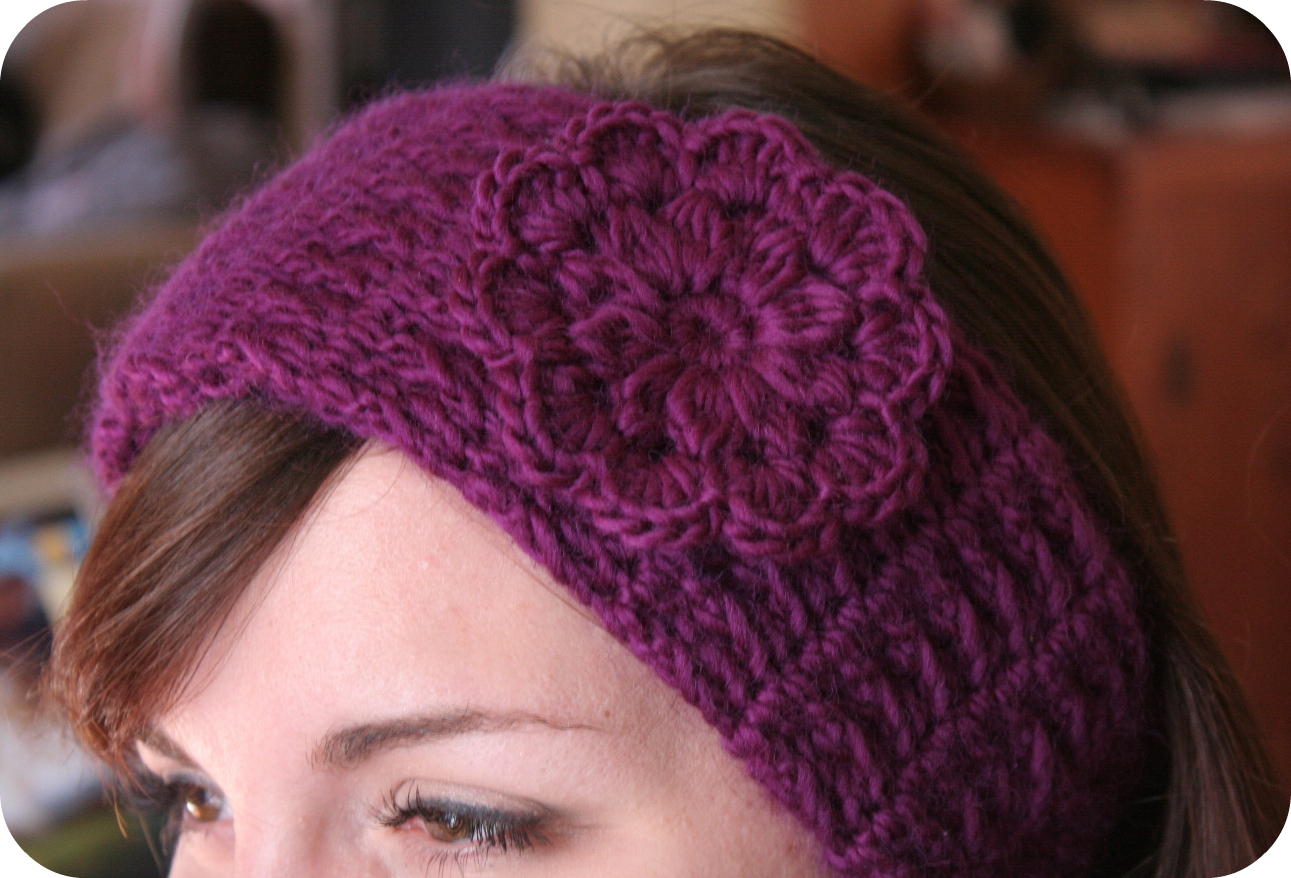 Hair Band Crochet Pattern Crochet Pattern Headband Women Hat Pdf Pretty Flower The Cristina On