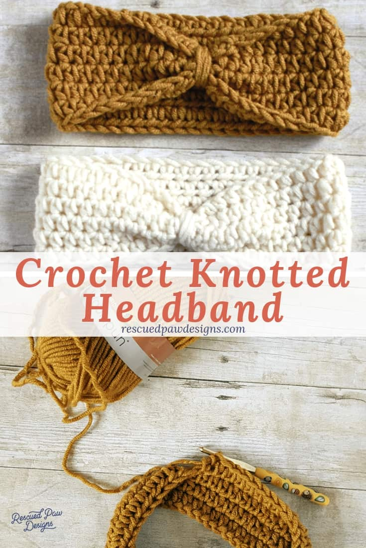 Hair Band Crochet Pattern Free Knotted Headband Crochet Pattern Beginner Crochet Ear Warmer