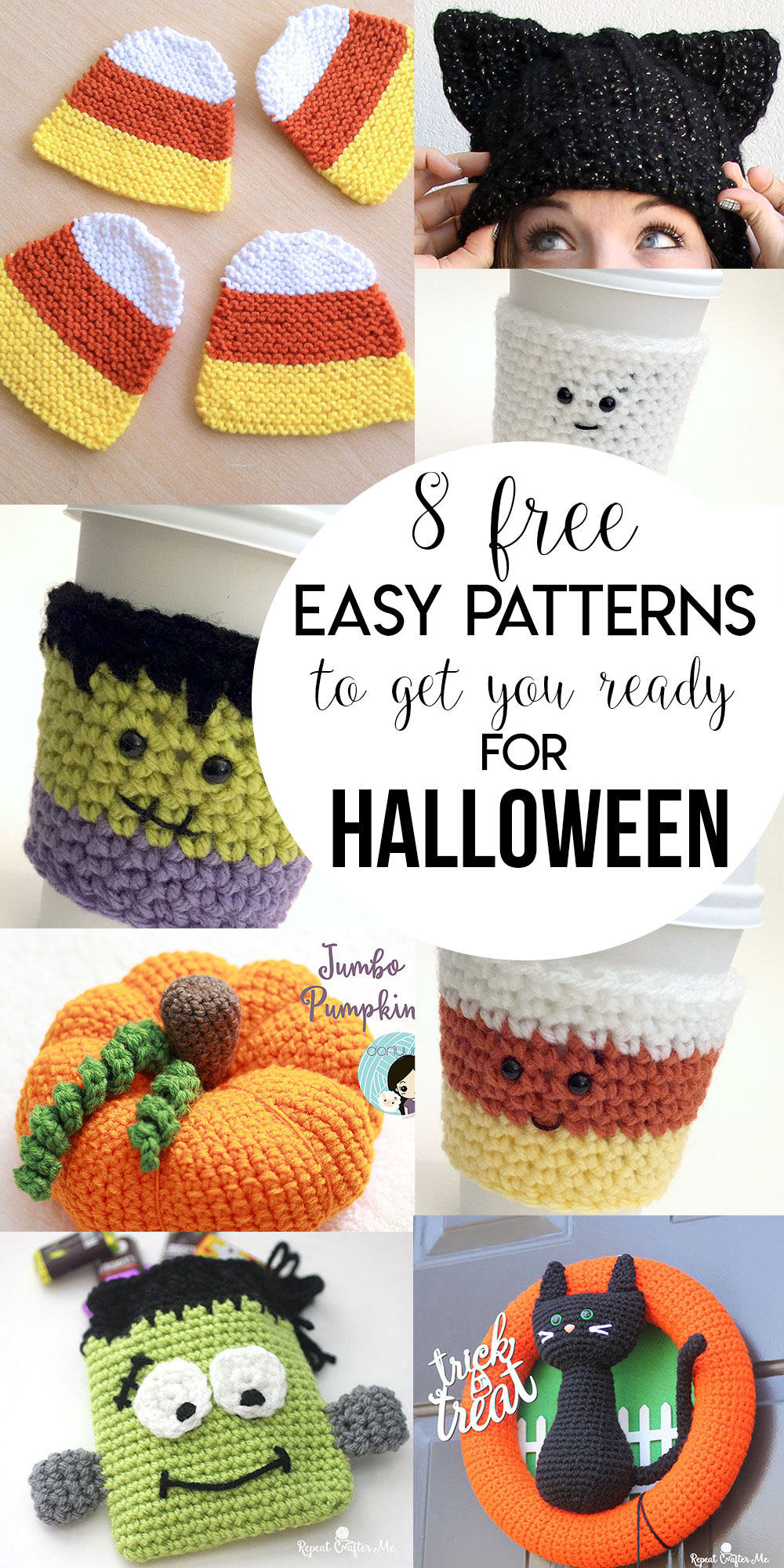 Halloween Crochet Patterns 8 Free Easy Patterns To Get You Ready For Halloween Just Be Crafty