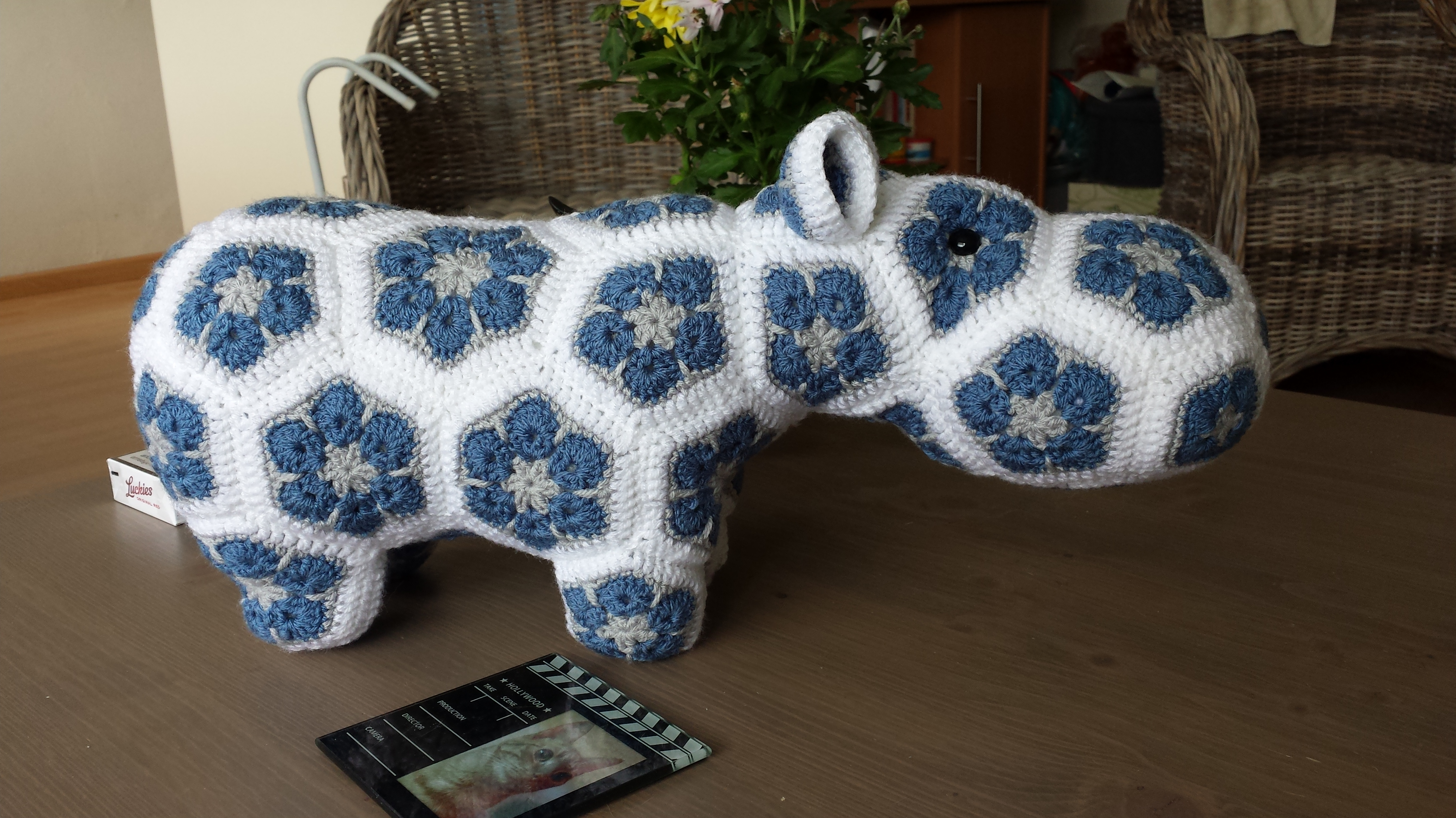 Happy Hippo Crochet Pattern Free Happy The African Flower Happypotamus Crochetnanigans