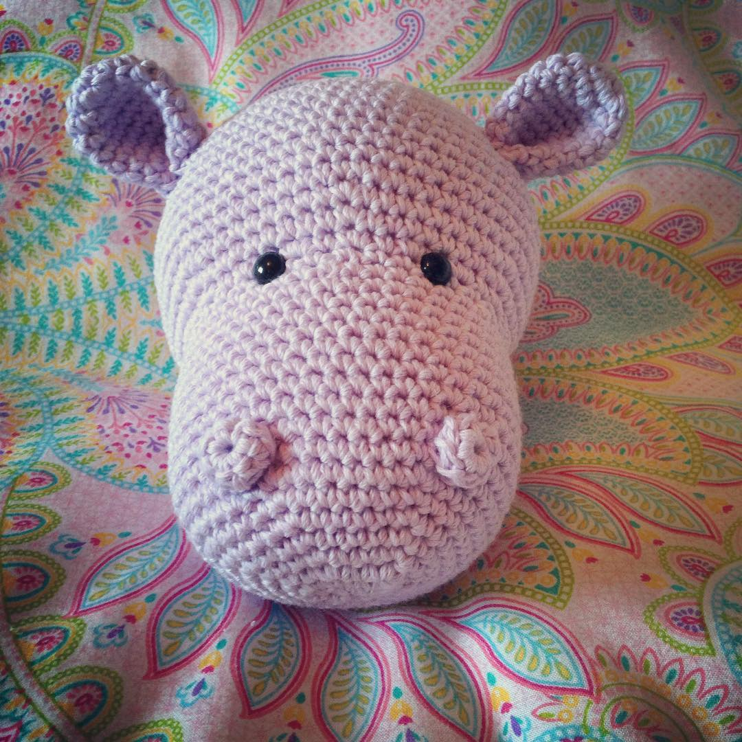 Happy Hippo Crochet Pattern Free Heart Sew Happy Hippo Free Crochet Amigurumi Pattern