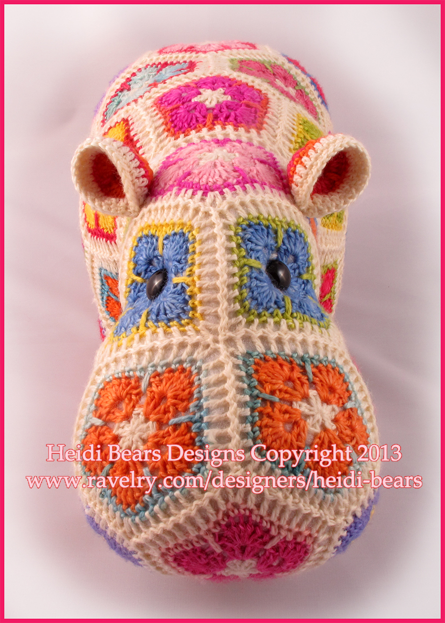 Happy Hippo Crochet Pattern Free Heidi Bears Happypotamus The Happy Hippo Crochet Pattern Available