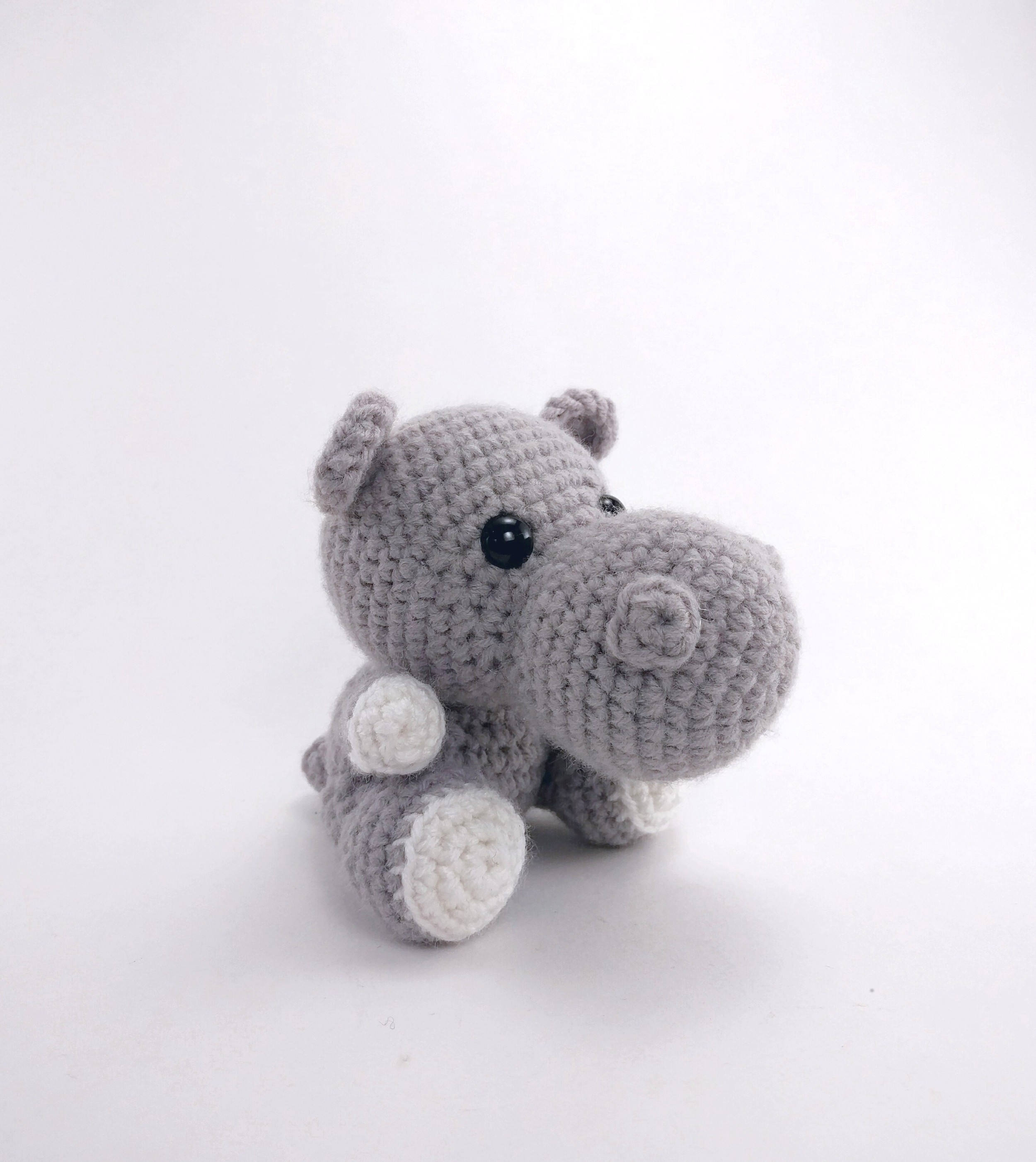 Happy Hippo Crochet Pattern Free Pattern Hailey The Hippo Crochet Hippo Pattern Amigurumi Etsy