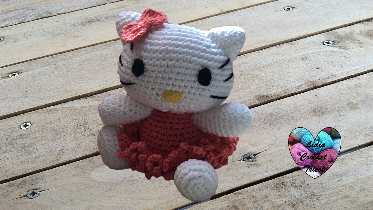 Hello Kitty Crochet Pattern Amigurumi Hello Kitty Amigurumi Crochet Youtube