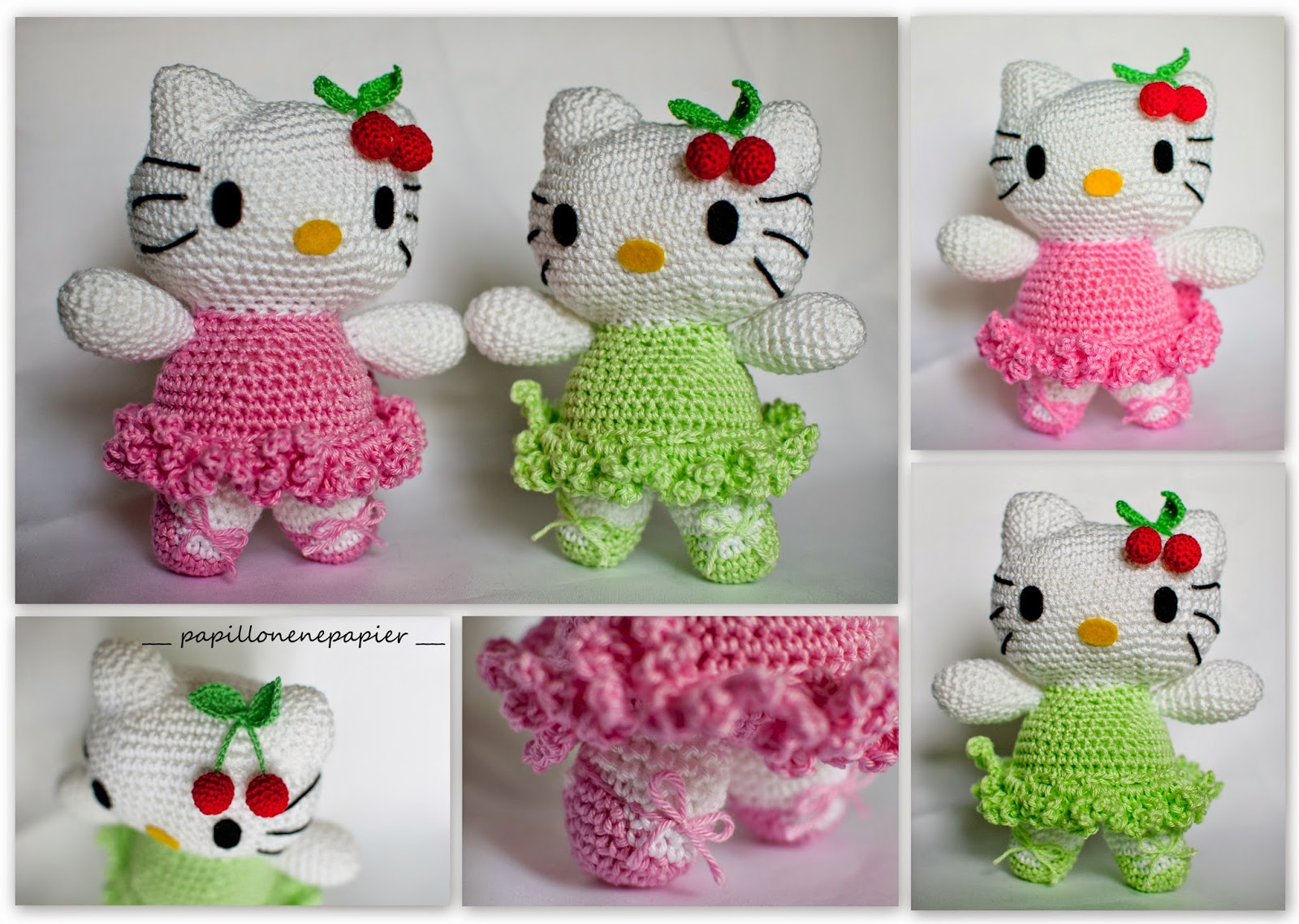 Hello Kitty Crochet Pattern Amigurumi Papillon En Papier Hello Kitty Crochet Ami