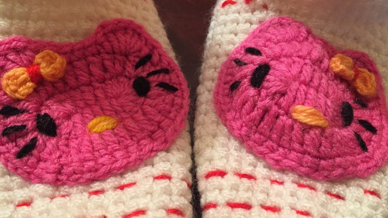 Hello Kitty Fingerless Gloves Crochet Pattern Knitting Patterns Gloves Crochet Hello Kitty Face Step Step
