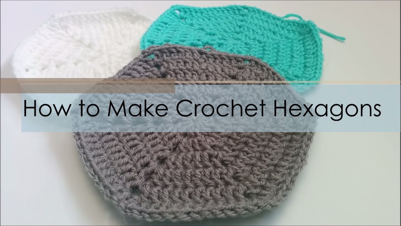 Hexagon Crochet Rug Pattern How To Make A Crochet Hexagon Youtube
